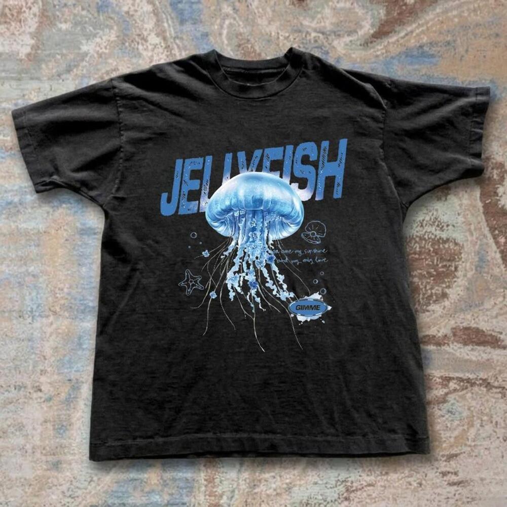 Black Jellyfish Graphic Tee
